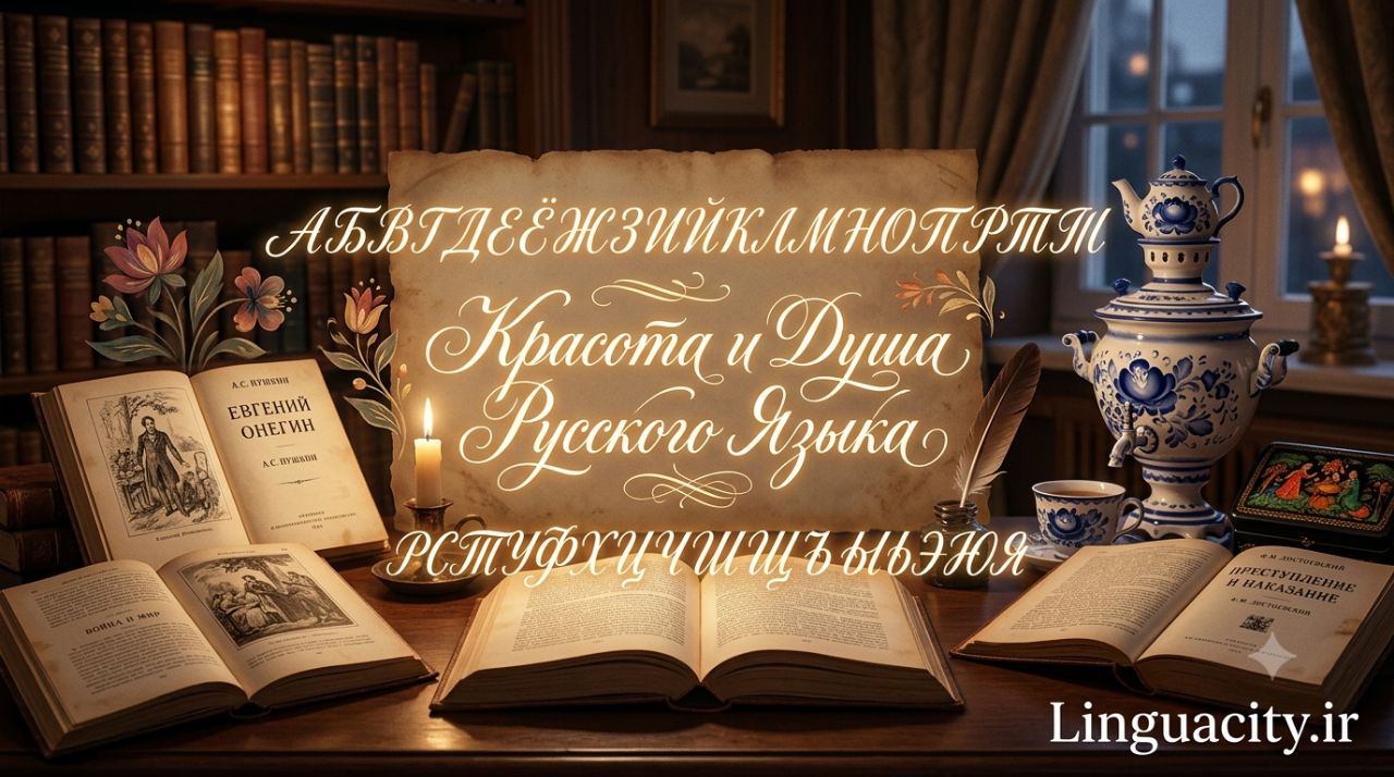 آیا زبان روسی زیبا است؟ زیبا شناسی زبان روسی ، تحلیل جامع زبان شناختی،فونتیک، صرفی و ادبیات